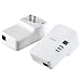 TRENDnet 200 Mbps Powerline AV Adapter Kit TPL-303E2K (White)