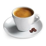 Setof6EspressoCups&SaucersbyCuisinox-WhitePorcelain