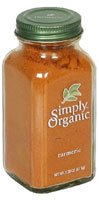 Simply Organic Turmeric  2.38 oz