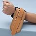 Posey Synthetic Leather Cuffs, Pair, Not Connected, 5-12