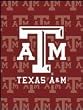 Texas A&M Aggies 60X80 Half Tone Collection Blanket/Throw - College Athletics NCAA