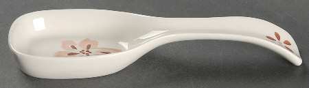Corning Pretty Pink Spoon Rest/Holder (Holds 1 Spoon), Fine China
