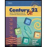 Century 21 Jr, Input Technologies & Computer Applications (06) by Hoggatt, Jack - Shank, Jon - Barksdale, Karl [Hardcover (2005)]