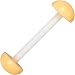 Flexi Natural Look NO-C-UM Barbell Tongue Ring