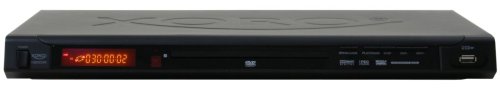 Xoro HSD 2200 Slim Line Multiregion DVD-Player (MPEG4, Progressive Scan, YUV, USB) schwarz