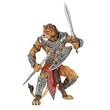 Papo 38945 4-1/4 tall The Lion Man Figure