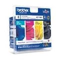 190670: Brother LC1100VALBP Value Blister Pack Ink Cartridges (Cyan/Magenta/Yellow/Black) (LC1100VALBP)