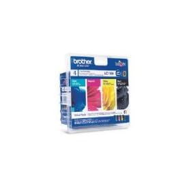 Brother Inkjet Cartridge Value Pack Page Life 1425pp Black/Cyan/Magenta/Yellow Ref LC1100VALBP [Pack 4]