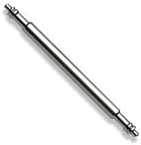 Two Stainless Steel 1.5 MM Watchband Spring Bar Pins For Attaching Watch Band To Watches - 24 mm