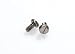 Stainless Steel 18-8 Metric Slotted Pan Head Machine Screw M5-0.8