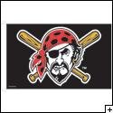 3 x 5 Feet Pittsburgh Pirates Nylon - outdoor MLB Flag Made in US.
