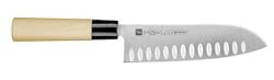 Chroma Haiku: 7" Santoku Knife Hollow Ground