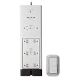 Belkin BG108000-04 Conserve 8-Outlet Surge Protector with Remote Switch (White)
