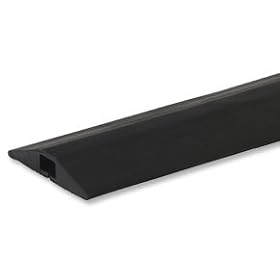 LINDY 1m Single Channel Cable Protector Bridge - Black