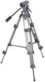 HQ PROFESSIONAL FLUID HEAD VIDEO CAMERA TRIPOD including Free Genuine Leather SLR Camera Bag