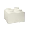 Bo�te Brique de Rangement 4 Plots by Lego Blanche