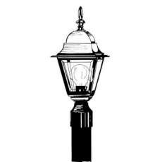 Designers Fountain Feldspar Outdoor Post Top Lantern by