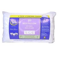 Serta 300 Thread Count Standard/Queen Bed Pillow HypoAllergenic Stain Release - 2 pk