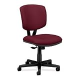 Volt Series Task Chair with Synchro-Tilt, Polyester, Black Upholstery
