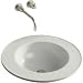 Kohler Camber Self rimming Lavatory Igneous Black K 2282 V3