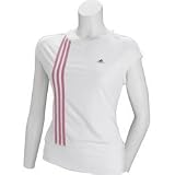 adidas Women's Response Court Sleeveless (COLOR: White/Pink, SIZE:Extra Small)