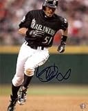 Ichiro Suzuki Autographed/Hand Signed Seattle Mariners Running 8x10 Photo Holo