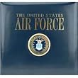 K&Company Air Force Postbound Scrapbook, 12-Inch by 12-Inch
