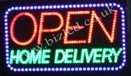 Quality Flashing Open Home Delivery Catering Led New Shop Signs