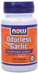 Odorless Garlic by NOW Foods - (50mg - 100 Softgels)