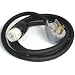 Gen-Tran 50-Amp (50 Foot) Generator Power Cord w/ Straight Blade - RJB06450SB