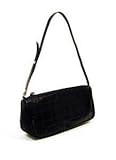 Dolce & Gabbana Handbag P699 Black Plaid Satin