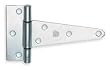 Battalion 1WBD8 T Hinge, Heavy, Steel, 4 Holes Per Leaf
