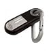 1GB USB 2.0 Clip Flash Drive with Carabineer & Rubberized Shell