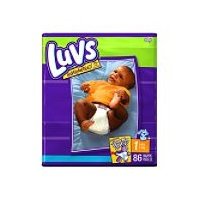 Luvs Mega Pack -86 Diapers - Size 1
