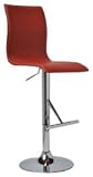 CLP - Tabouret de bar &laquo; Paris &raquo; - Rouge