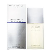 Issey Miyake cologne gift set for men of 4.2 oz EDT spray, 1.6 oz aftershave balm
