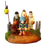 お化けナイター? 水木しげるの原作フィギュアコレクション第3弾