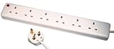 Review Skytronic  / MSNR01 4 gang 13A extension lead White - 1.0m