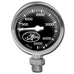 Hog Submersible Pressure Gauge (Black, 2.5-Inch)