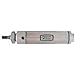 Clippard SDR-48-10, 3" S/S Cylinder, Stud Mount, Rotating Rod
