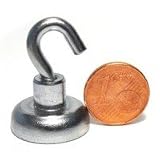 Produkt-Bild: Hakenmagnet &Oslash; 20 mm - h&auml;lt 10 kg