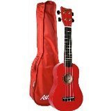 Ashton Ukulele 100 Red