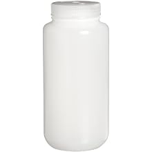 Nalgene HDPE Economy Wide-Mouth Lab Sample Bottle