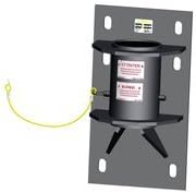 Xtirpa(TM) Mural Wall Adapter Base IN-2253, Stainless Steel, 1 ea/case