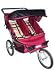 BeBeLove Double Jogging Stroller Maroon 21nlHjMueNL. SL75 BeBeLove Double Jogging Stroller Maroon