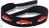 Flying Fisherman Sunglass Retainers Soft Strap 7630F Black with 7630F