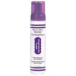 Biosilk Kids BubbleGum Bubbles Fun Body Foam Grape-Tacular Purple 8.5 oz (250 ml)