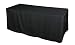 DJ Skirts 4 Foot Black Table Jacket