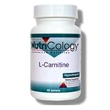 Nutricology L-carnitine, 250 Mg, Tablets, 40-Count