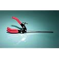 Aluminum 3 Prong Extension Clamp (Rubber Covered Jaws)